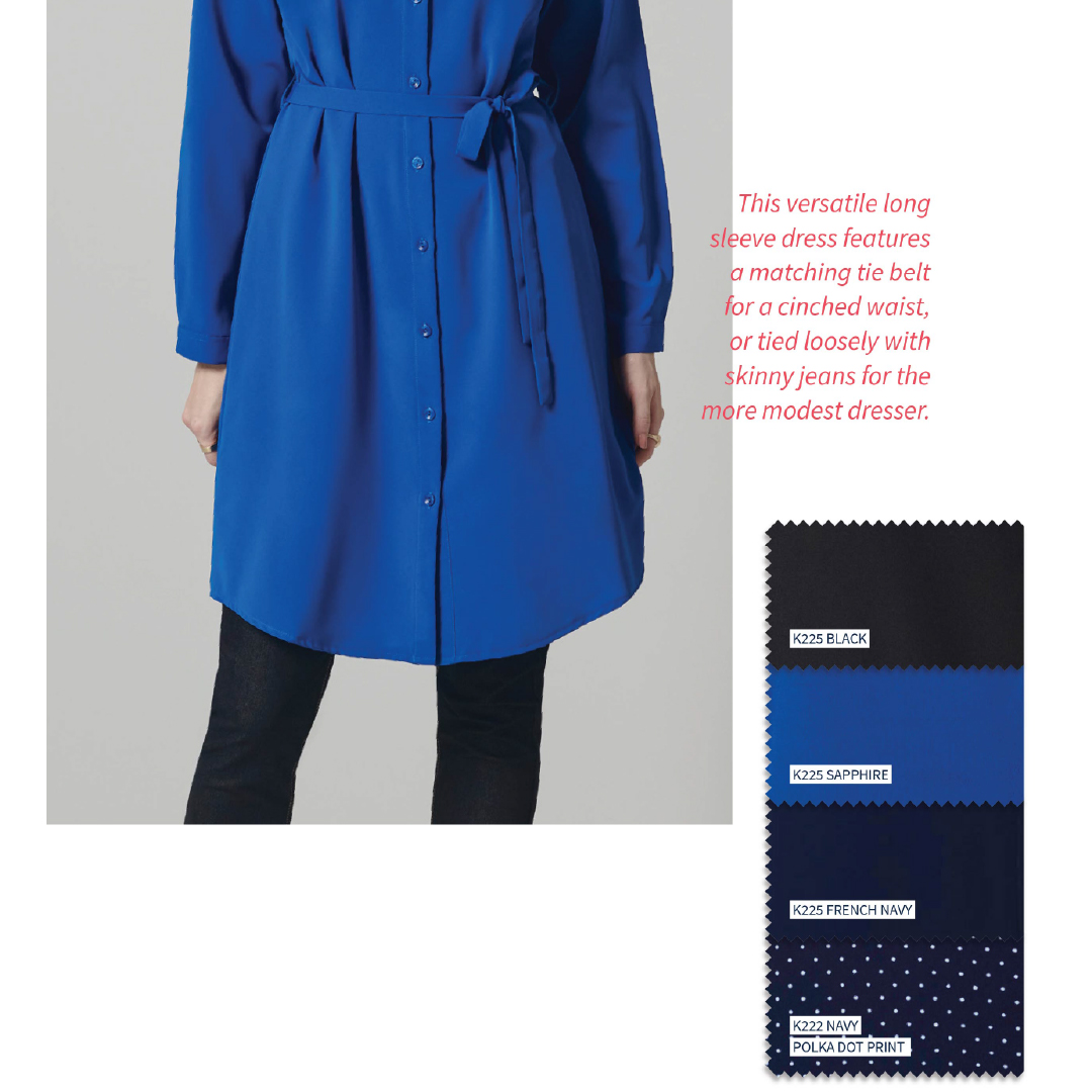 celeste l/s shirt dress celeste l/s shirt dress