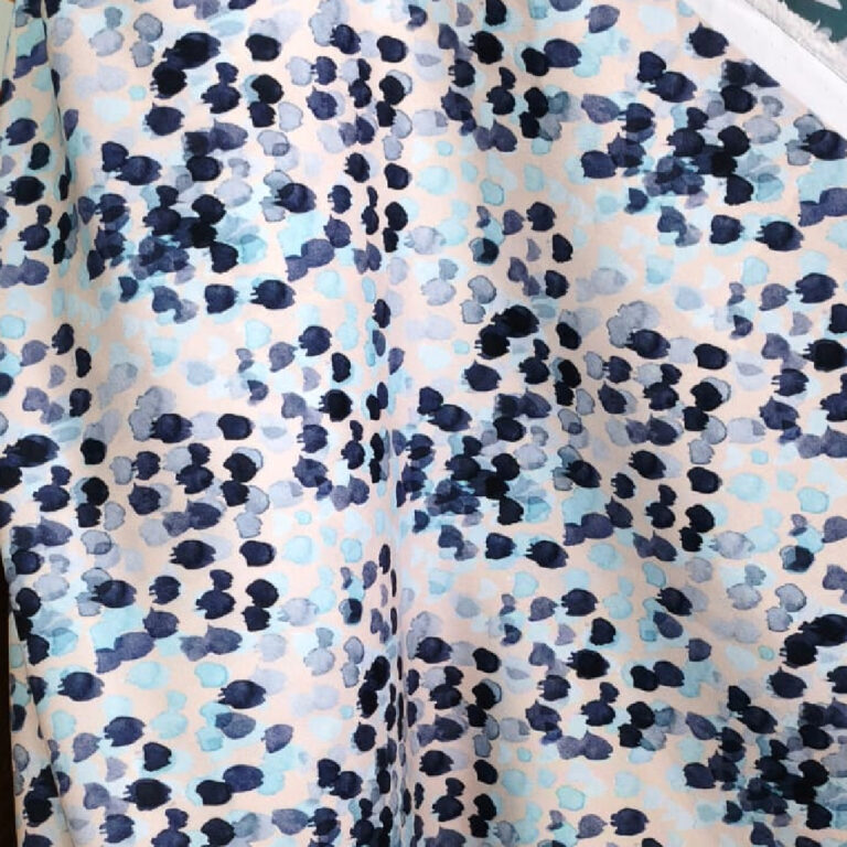Rose Scrub Top Blues