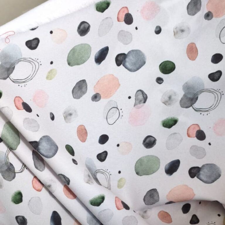 Rose Scrub Top Watercolour Print