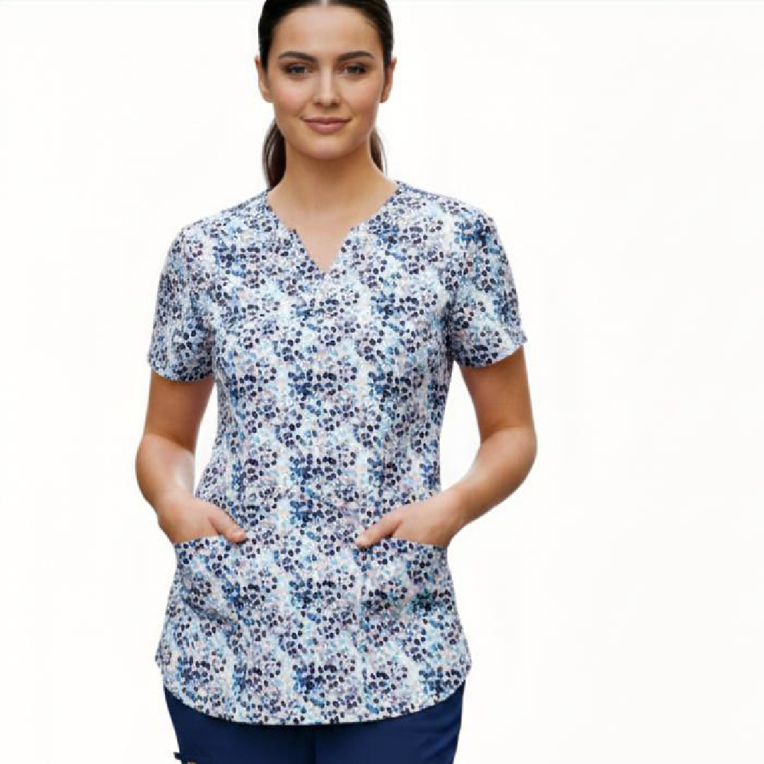 rose scrub tops in print fabric x 5 opt blues 1080 x 1080 rose scrub tops in print fabric x 5 opt blues 1080 x 1080
