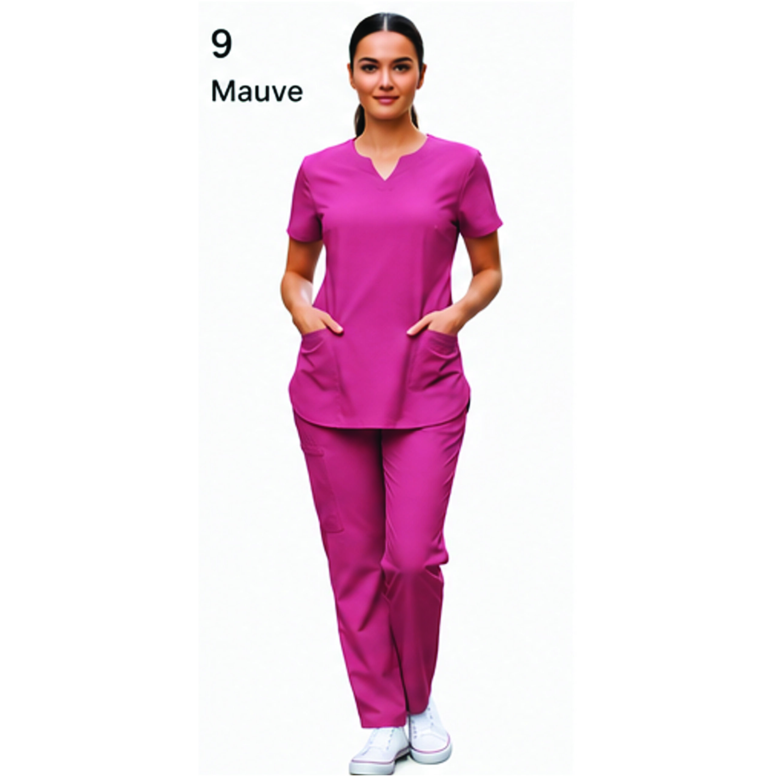 rose scrub top set mauve 01 rose scrub top set mauve 01