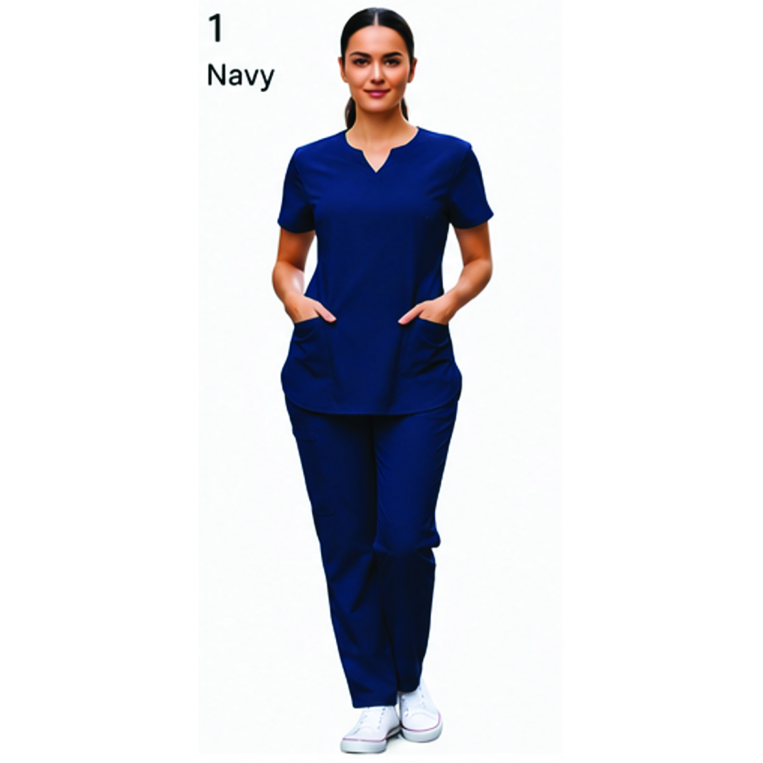 rose scrub top set navy 01 rose scrub top set navy 01